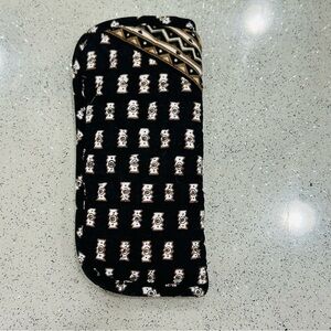 Vintage~Vera Bradley~Tribal Zebras Double Eyeglass Case~Retired Pattern